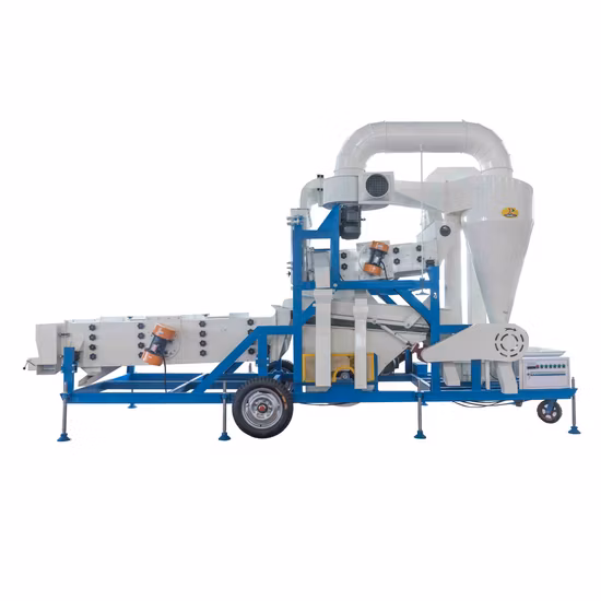 Machine de criblage de nettoyage de tamisage vibrant de haricots de grain de graine