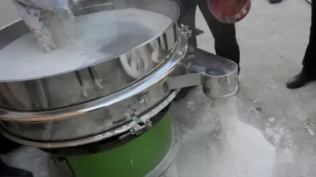 Machine de tamis de vibrateur de poudre de farine d'orge de malt de processus de tamisage de nourriture